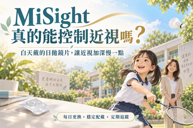 MiSight 真的能控制近視嗎？