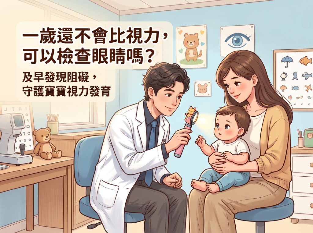 一歲小孩量視力