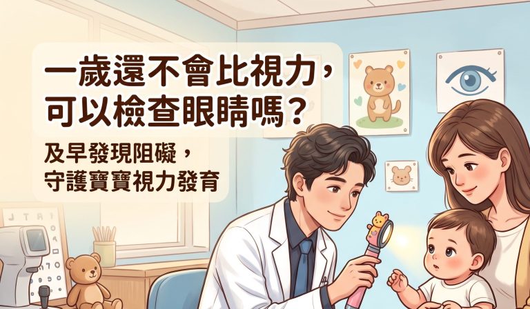 寶寶還不會比視力,怎麼知道看得好不好?