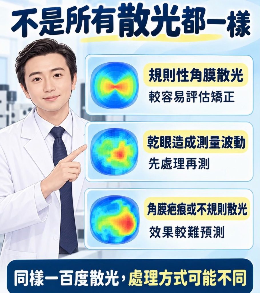 有散光,一定要選散光矯正型人工水晶體嗎? 不是所有散光都一樣
