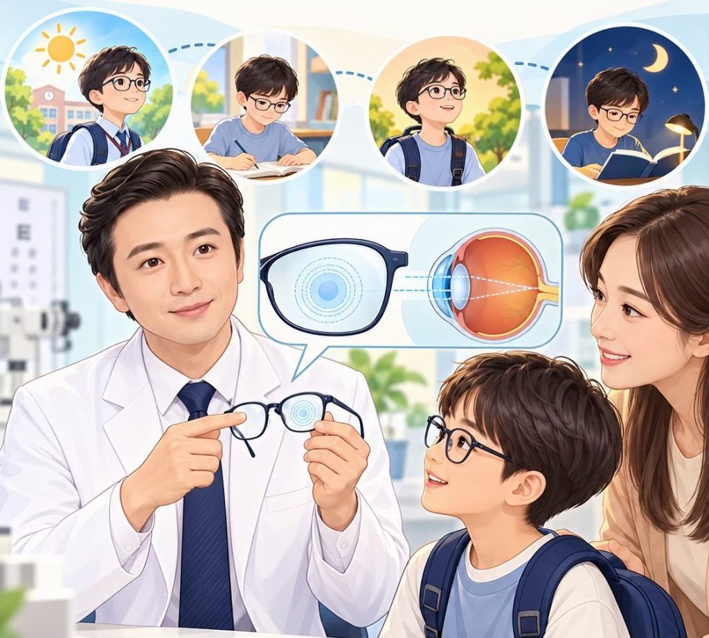兒控眼鏡該戴多久