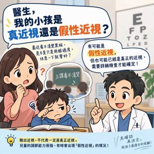 真近視還假近視