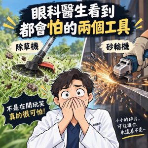眼科醫師看到會怕的兩個工具