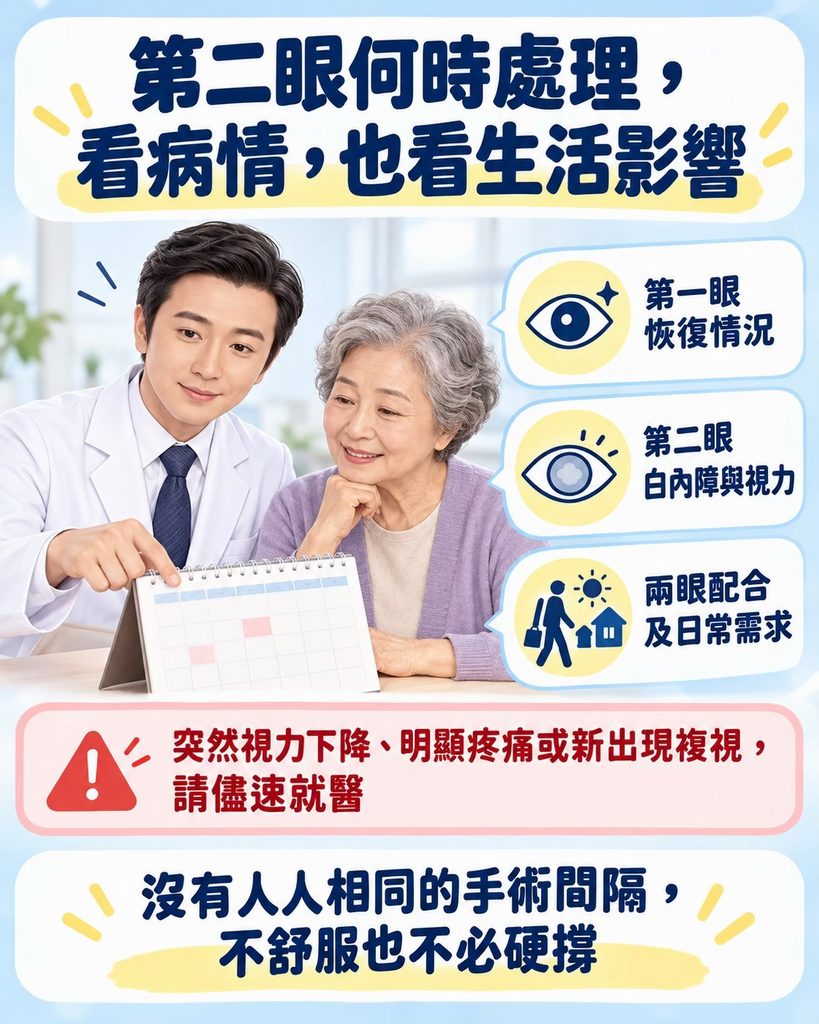 第二眼何時處理
