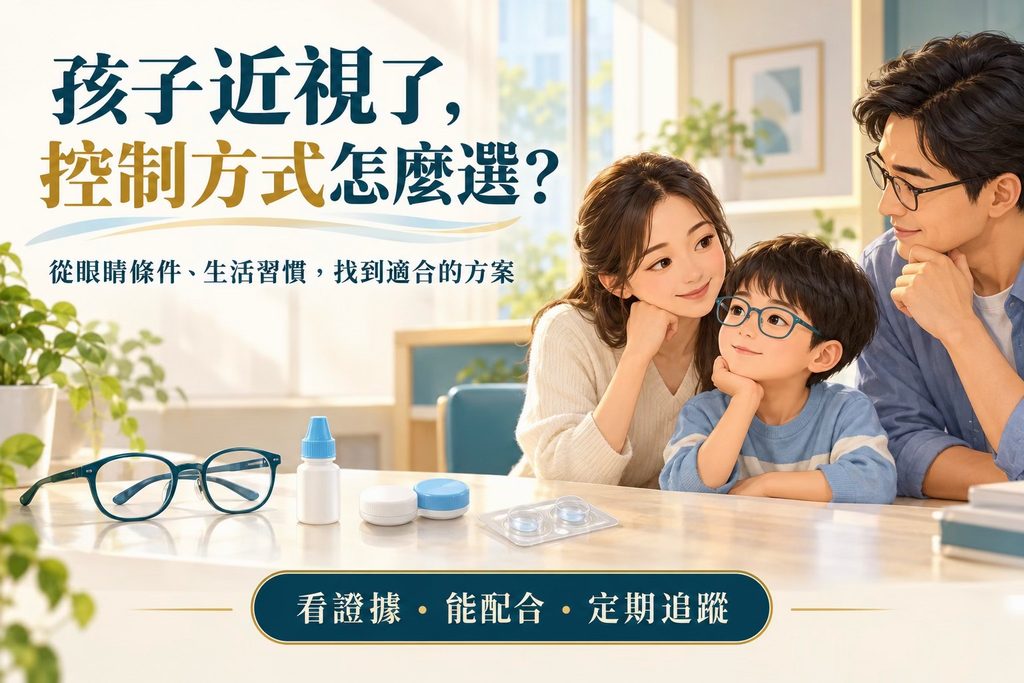 近視控制方式如何選
